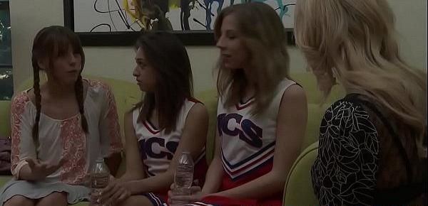  Teen lesbian cheerleader